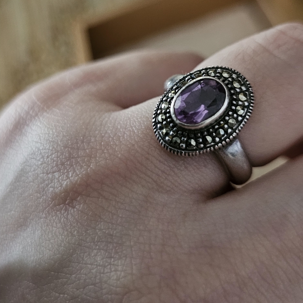 Sterling silver ring. - Picture 2 of 6